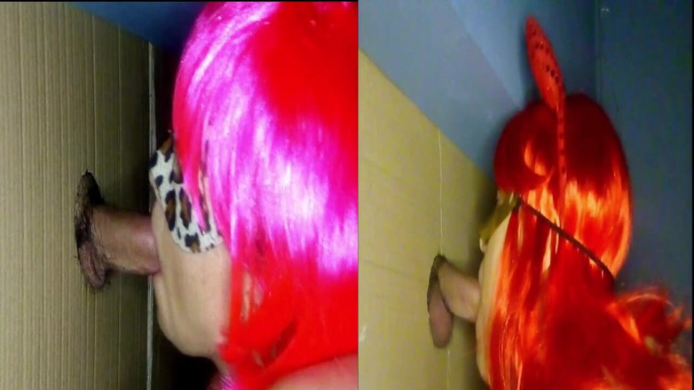 Nefertiti: Sehr heißes gloryhole das beste der besten