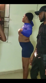 Two Hot Black Teens Got Caught by a Corrupt Police Officer