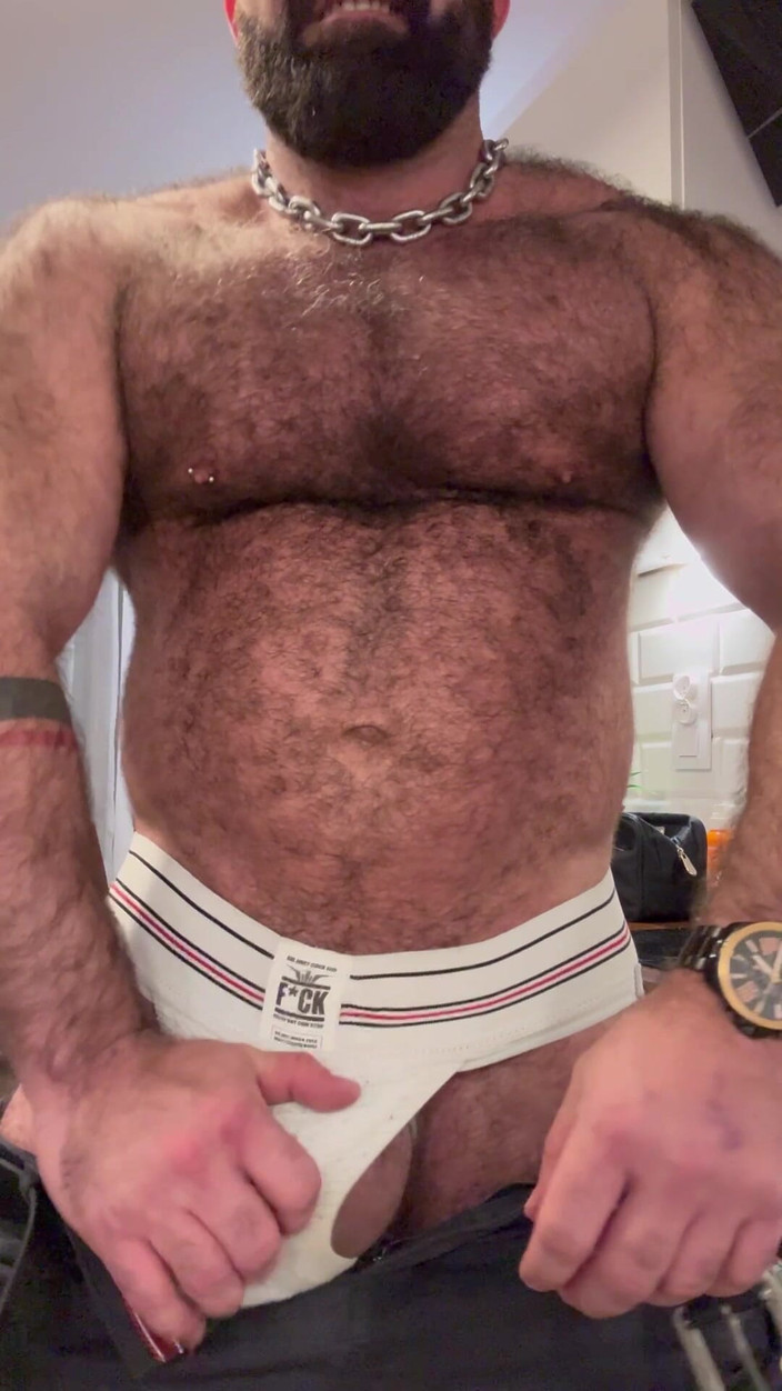 Tyler Rex: Gej mięśni niedźwiedź JOI - kult stóp, Jockstrap Wąchanie i światło ciała...