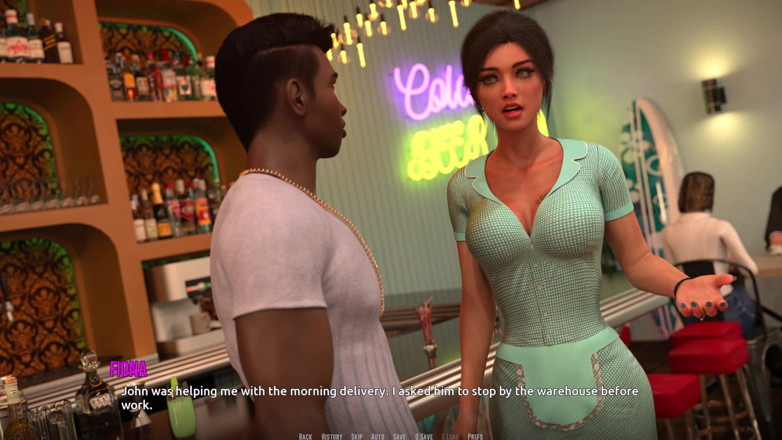 3D Cartoon Porn: Dominos beach 14 Riley beobachtet john beim ficken mit zoe die...