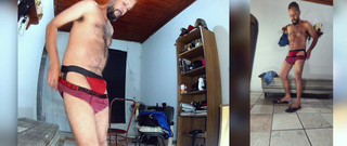 Stink HairyMale: Sospensore rosso - vid 3