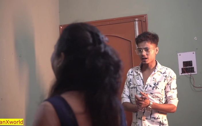 Indian Xshot: Piękne cycki MILF Bhabhi Amatorski seks! Nie spuszczaj się w środku