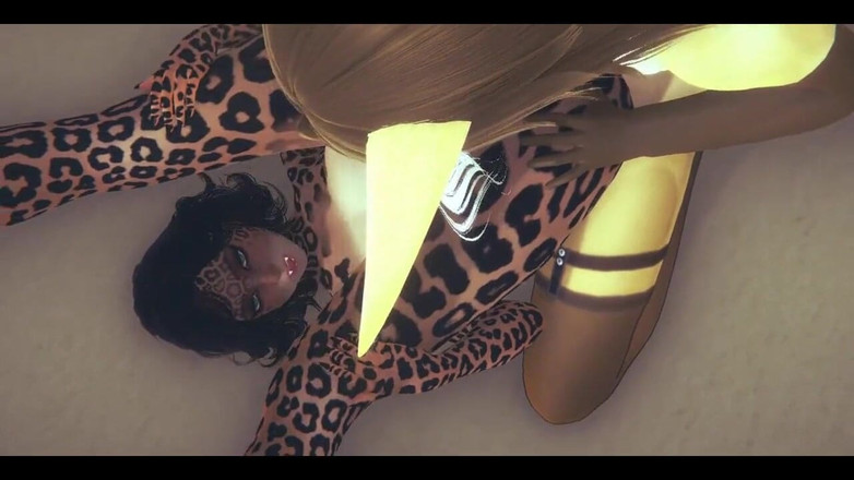 HentaiTubes: Furry Hentai - Raposa e Leopardo fodendo em trem - japonês asiático...