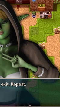 Goblin layer - ein vollbusiger kobold