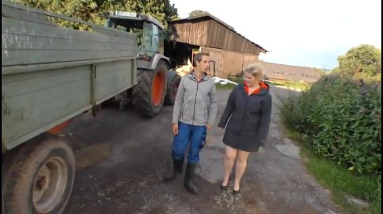 Magmafilm: The Young Farmer Shows His Friend the Farm and His...
