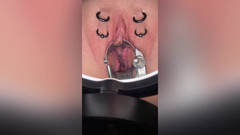 SklavinS_pervert: 奴隶 S 玩弄她的子宫颈