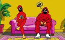 Octopussy Lovers Club: I giochi dello schizzo cornuto. Parodia animata del gioco di...