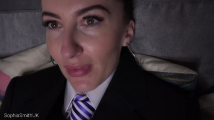 SophiaSmithUK: Bakış açısı sakso ve üniformalı sikiş