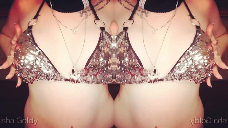 Goddess Misha Goldy: Ospitato da gangster sexy con belle labbra!