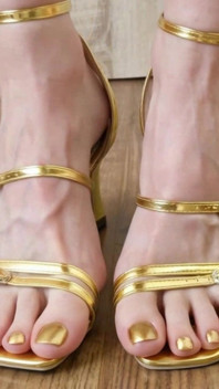 Teen Feet in Heels