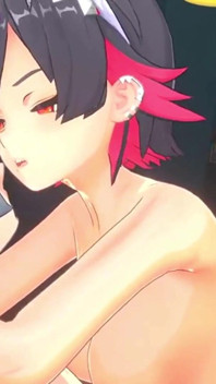 Zenless Zone Zero - Ellen Joe dikongkek setiap lubang oleh bijaksana dan lelaki hitam besar - animasi hentai 3d