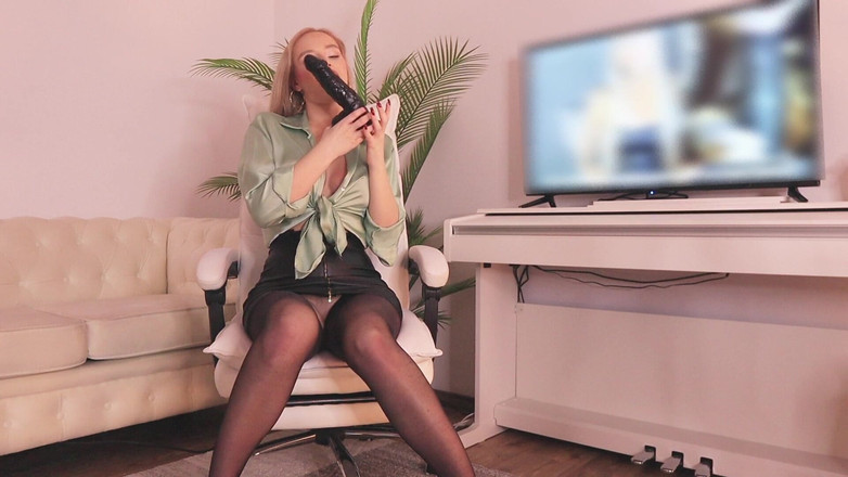 AnnaReyBlonde: Sessione di terapia bbc