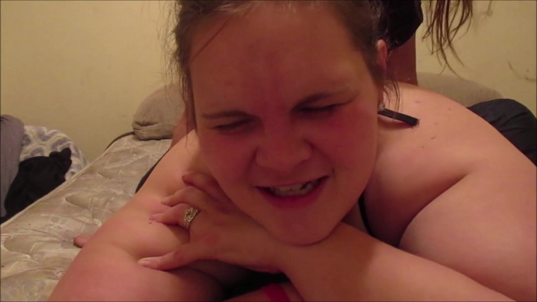 Sadee Rain: Her 1st time with a huge BBC strap on wrecked her...