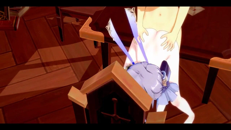 HentaiTubes: Hentai Impak Genshin - Aether x Ganyu Handjoob dan dikongkek - lucah...