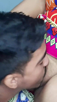 Tasting My Stepmother's Rich Pussy in the Kitchen
