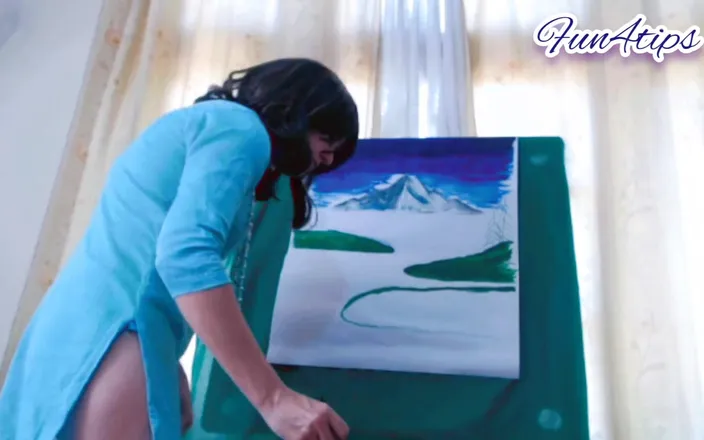 Bolly Karma: Quick Art with Lovense Inside Pussy