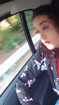 Turkse tiener Jasmin babe op weg naar haar volgende gangbangfeest