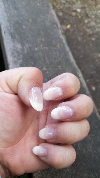 My Freshly Made French Nails