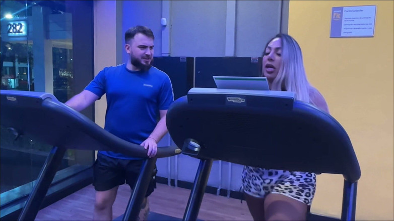 Aylla Gattina: Tranny Workout: Sex Domination After Gym