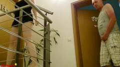 Sutho69: Follando delante de la puerta de mi vecino