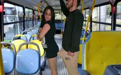 Student Humped and Fucked Inside the Bus in Public!