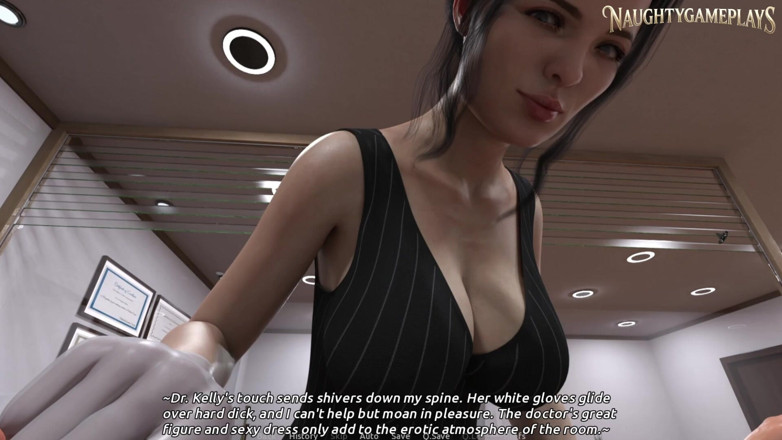 Naughty gameplays trans: Futa Healthcare (część 01) przez Fatsocat - MILF Trans uwielbia swój ogromny kutas