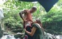 Pinay Lovers Ph: Stranger knullar mig snabbt riskabelt sex i djungeln