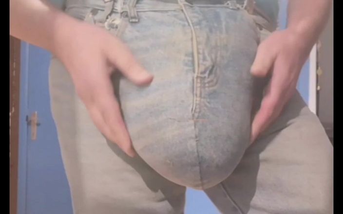 Monster_Meat_: Jeans grandi estremi che sporgenti su jeans fatti a mano
