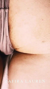 My Wet Panties Fucked by Big Cock and Spitting and Cumming in Asshole