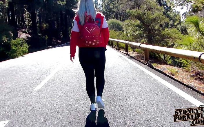 Sydneys porn life: Geile, blonde slet bij vulkaan Teide in Tenerife!