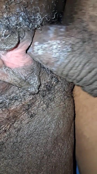 Juices in My Grey Pussy Hair...