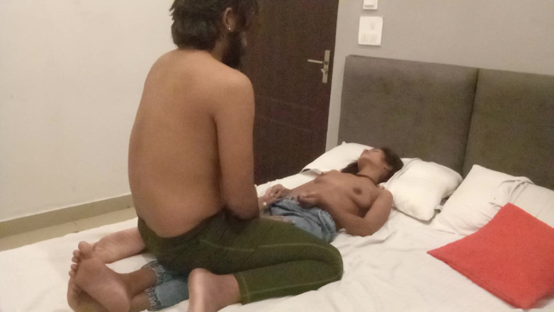 Indian college girls sex: Young Desi Indian Couple Enjoys Romantic Sex with Each Other...