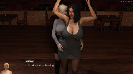 Porny Games: 프로젝트 핫한 와이프 - 댄스 나이트 (61)