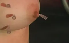 Supersadist Hector punishes the pussy and clitoris of his submissive slut Bonnie.