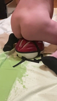 Horny & Pregnant Anal Flush Squirting Orgasm