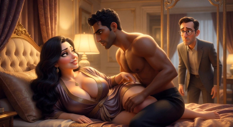 Stories&Anime: Seorang lelaki Muslim dan isteri Yahudi, dengan suami Kristian cuckoldnya...