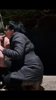Amateur Outdoors Blowjob