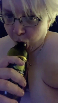 Real homemade BBW BBC porn: Bbwbootyful Sucking My Hard Nipples Pounding My Hairy Fat Pussy