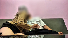 Hamster_Ball: 18+ podvádějící vysokoškolačka v hidžábu se učí šukat v obývacím pokoji,...