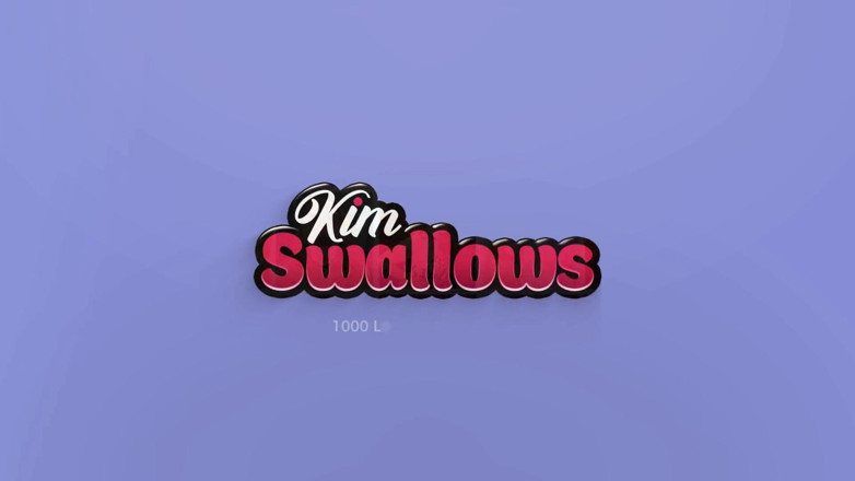 Kim Swallows: Kontol besar hitam muncrat berkumis