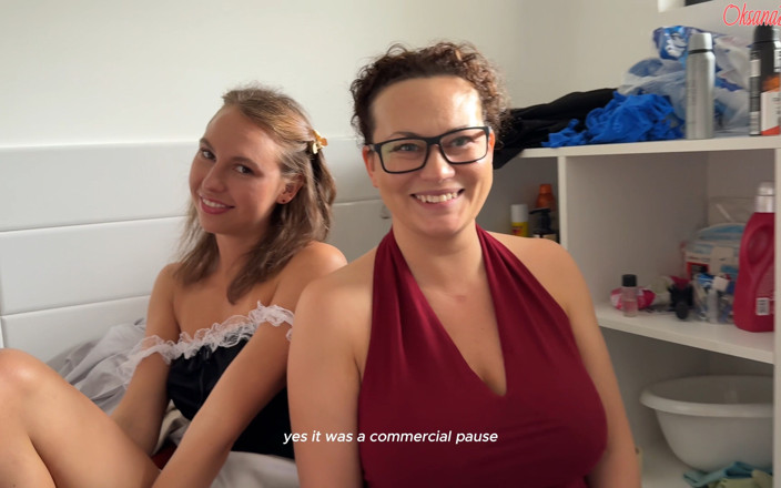 Oksana_Katysheva: Anální coura Liv Lauren a žhavá manželka Oksana Katysheva na place...