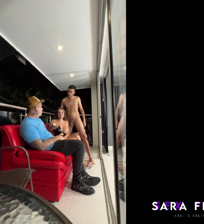 Sara Blonde: Bts - Humiliated Cuckold Watches Me Fuck a Big Cock - Sara...