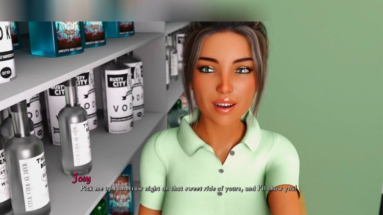 3DXXXTEEN2 Cartoon: The sexy girl. 3D porn cartoon sex