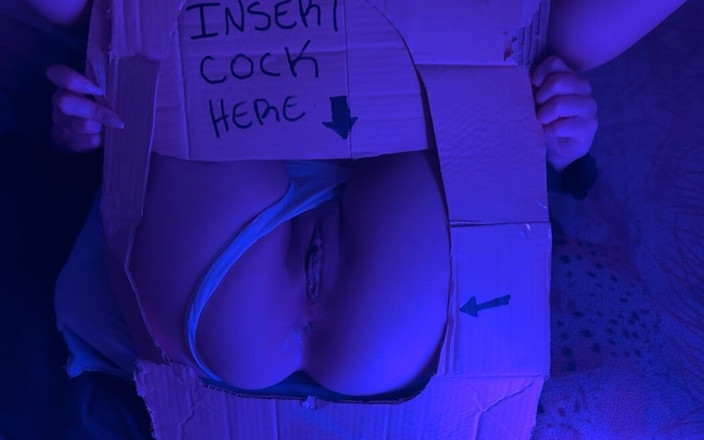 Sexy Milka: Perfect Ass Asks in Writing to Be Fucked on a...
