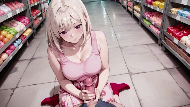 Tay Swift X: Supermarket Sex with Stunning Blonde Anime Beauty – Multiple Intense Positions