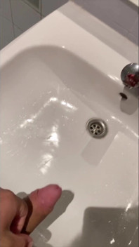 Jacking off in Parking Lot Bathroom in Antwerp
