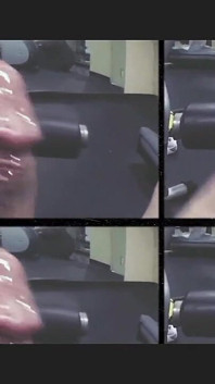 In the Gym I Couldn't Hide My Huge Erection (it Goes Wrong!)