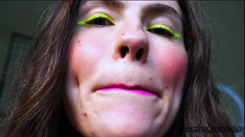 Rarible Diamond: Naughty Magenta Lipstick Kiss Spit Fetish Bercium