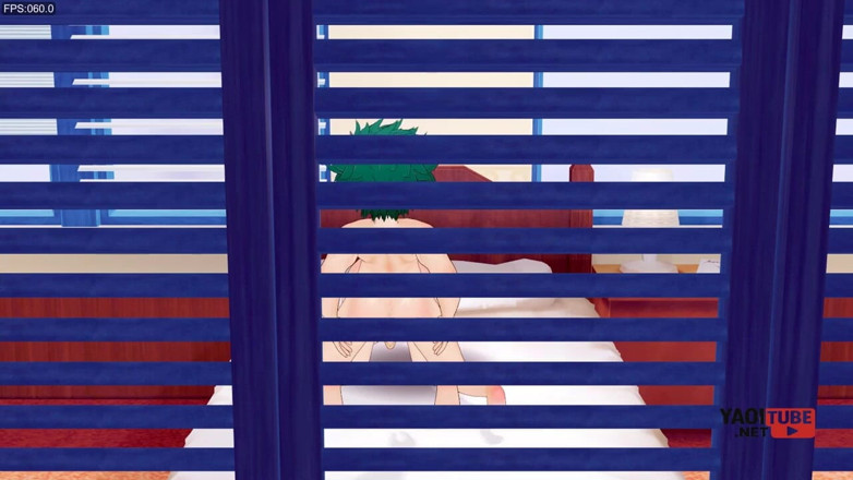 Yaoitube: My Hero Academia Yaoi - Deku mengongkek Todoroki Di Bilik Midoriya