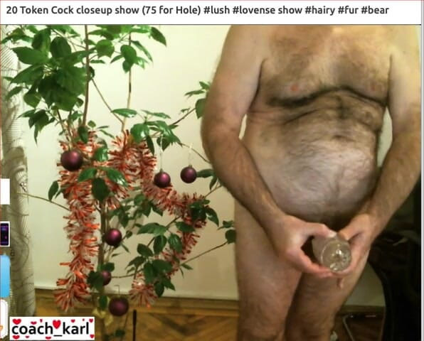 Coach Karl dude lodge: Coach Karl's festive cum show - NO AUDIO